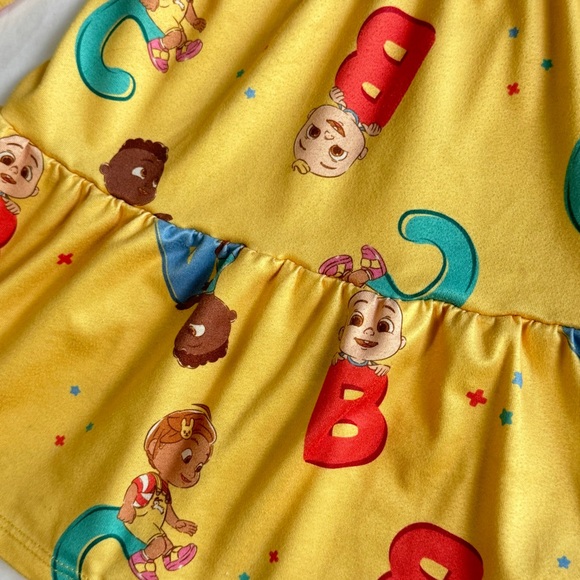 Toddler Girl Cocomelon JJ & Friends with ABC’s Dress - Picture 6 of 6